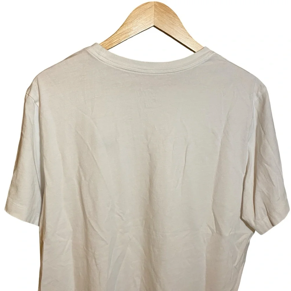 THE NIKE TEE Men's T-shirt Sweatshirt 100% Cotton White Size L - Picture 5 of 14